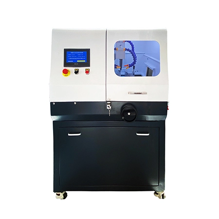 ZQ-300F自动智能金相切割机 - 立地一体式三轴切割，多种模式，适合异形件精密切割